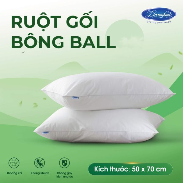 Ruột gối bông BALL